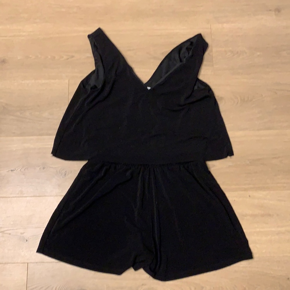 MANGO V-Neck Romper